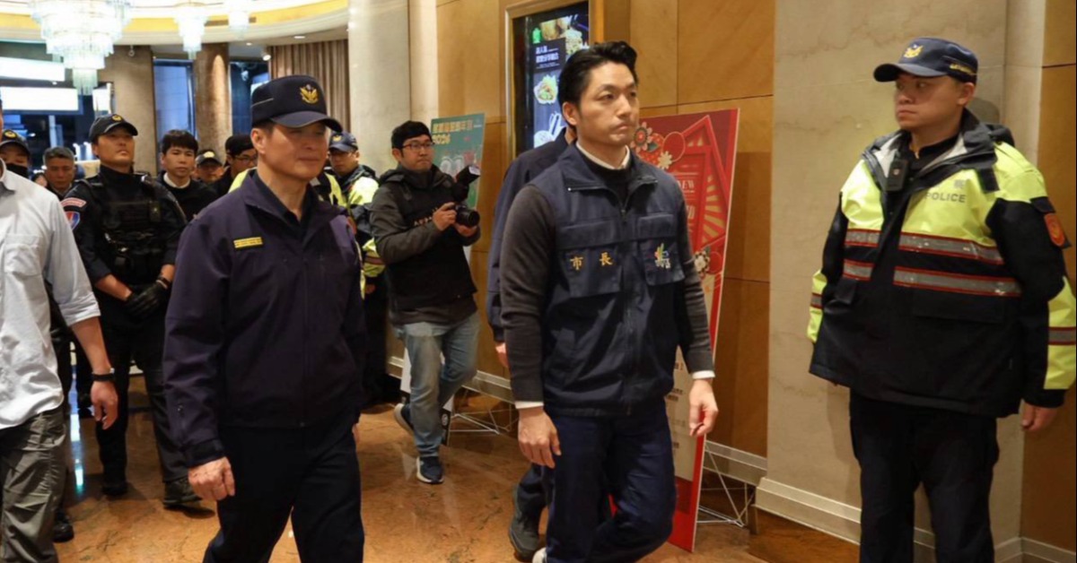 市長蔣萬安親自率隊臨檢！北市重大節日安全維護今開跑