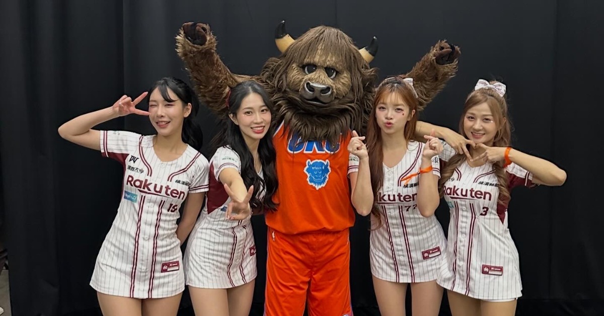 樂天女孩首登NBA雷霆主場！FOX專訪大秀台式應援魅力