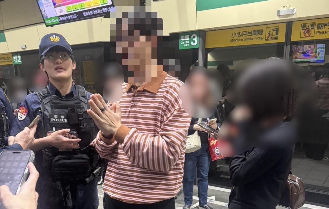 女子南西商圈亮刀恐嚇　晚間中山站旁落網