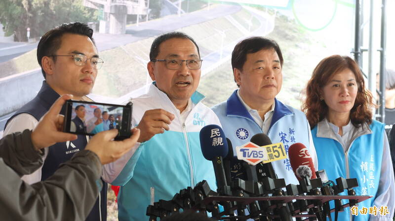 盧秀燕拋8千億到1兆軍購與藍營不同調 侯友宜：應回歸國軍戰力部署需求