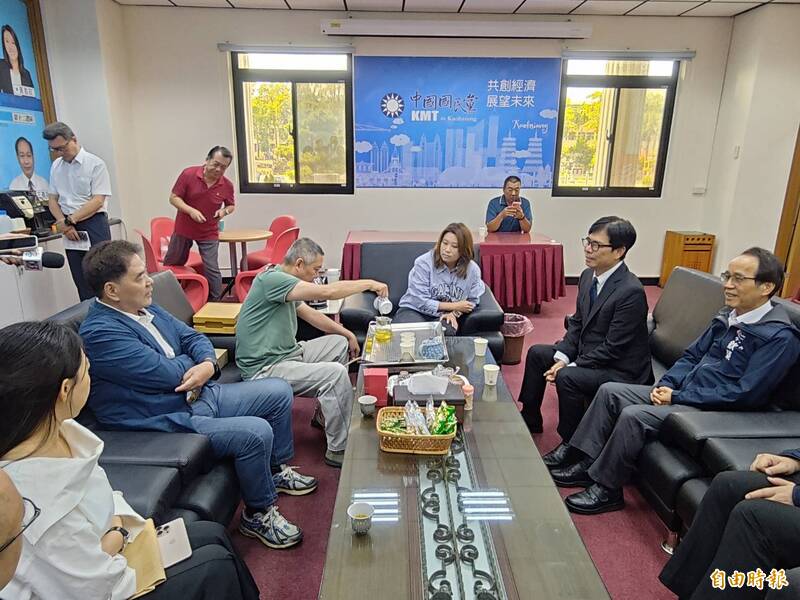 高雄藍營肯定政績、追問會不會做好做滿？陳其邁：一定