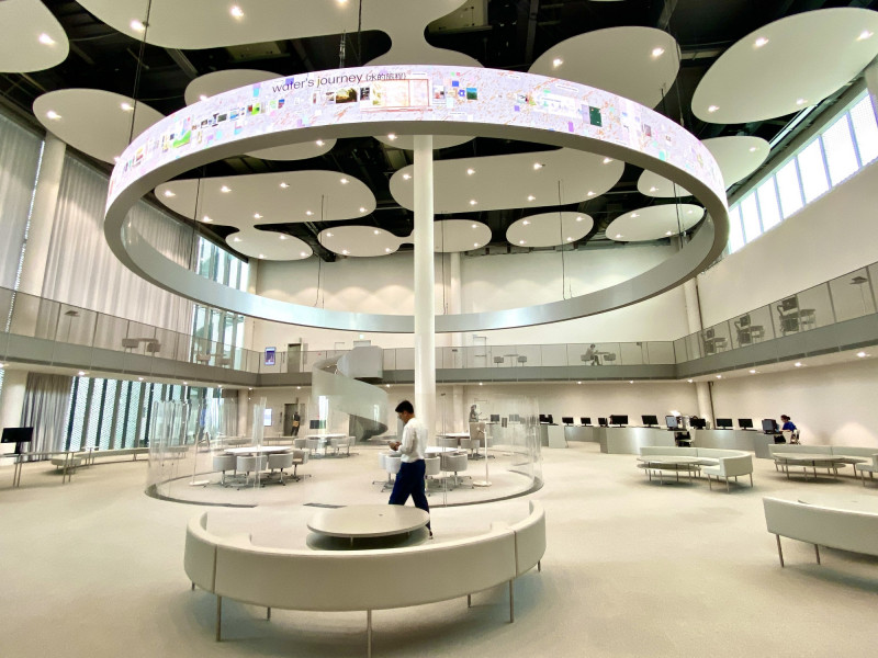 綠美圖開啟「漫遊者」旅程 民眾手機掃碼闖15關AI「漫遊洞」