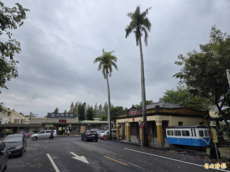 山嵐號停靠！彰化社頭站打造最強打卡點