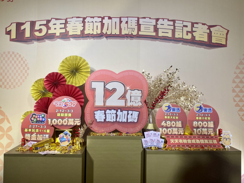 威力彩頭獎連30摃 下期獎金上看13.5億