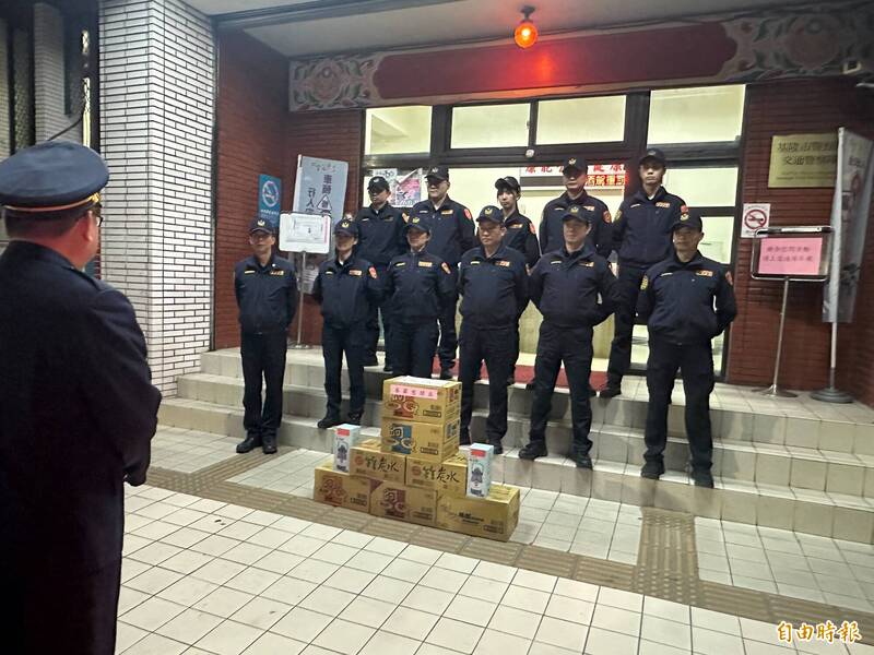 基隆春安今晚起跑 副市長偕議會正、副議長慰問協勤民、警力