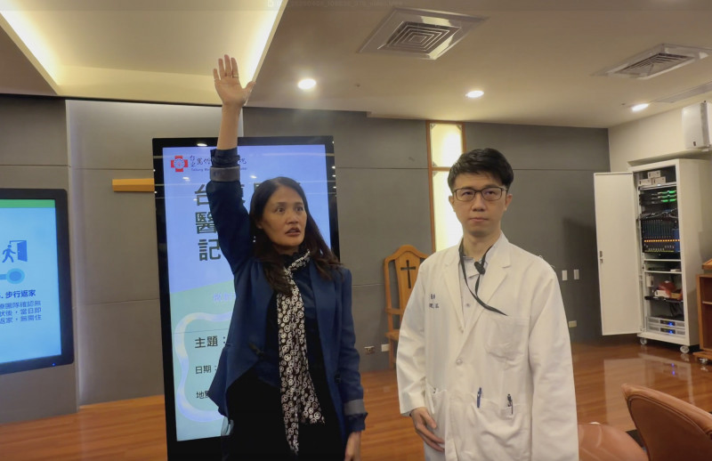 阻斷痛處增生微血管 台東女校長手能高舉近貼耳