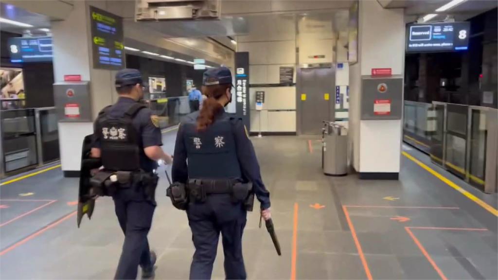 台北車站遭恐嚇「放炸彈」 警方周邊地毯式搜索