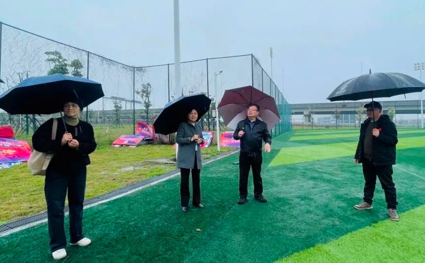 台灣最大製鞋企業寶成集團到江西南昌考察及共商體育交流