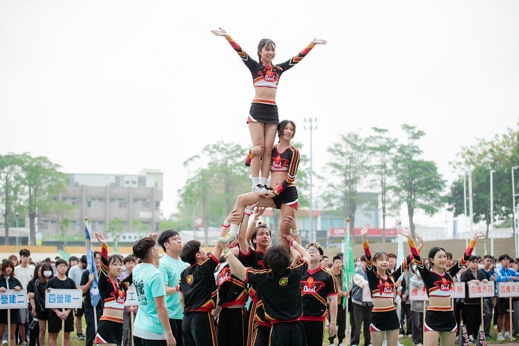 雲科大運動會熱血開跑！全校一齊動起來