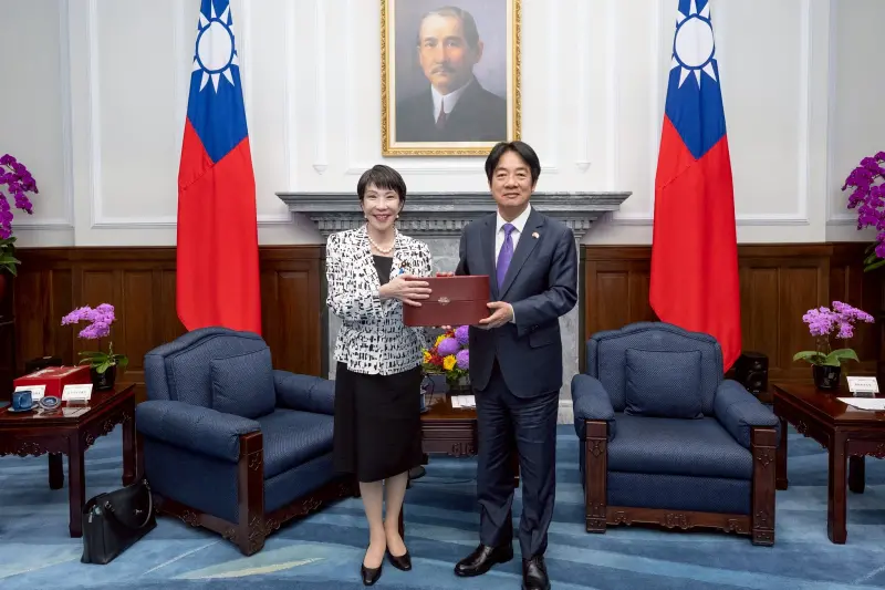 自民黨眾院選舉大勝　賴清德恭賀高市早苗