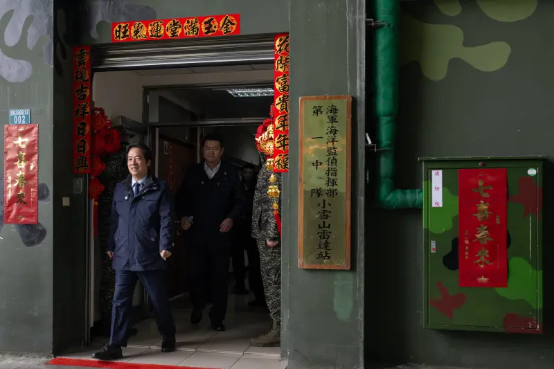 賴清德登高3千公尺　備薑母鴨慰勞國軍