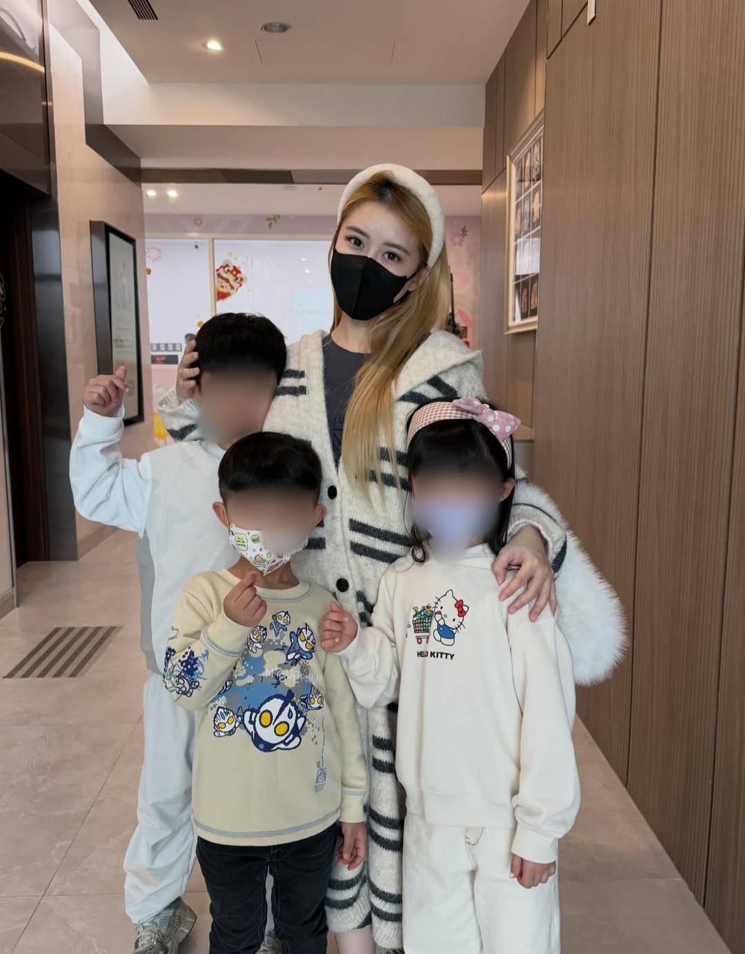 饅頭媽剖腹產生四寶「火速出院」近況照曝　女兒1原因留院治療