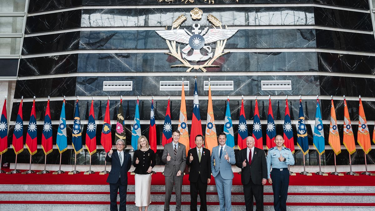 接見美參眾議院訪團　顧立雄：美台軍售是維護印太和平關鍵力量