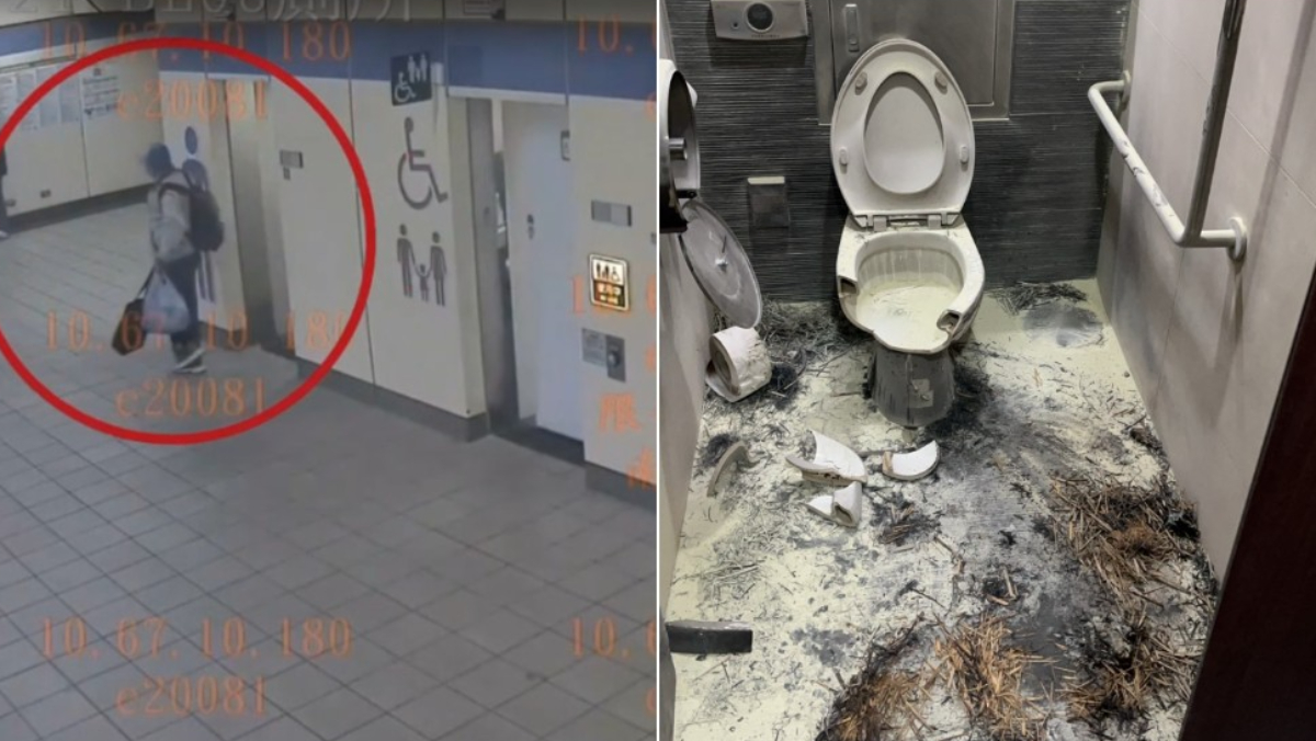 抗議台中大夫第重劃案不公！72歲翁北捷縱火　中市府回應：尊重司法判決