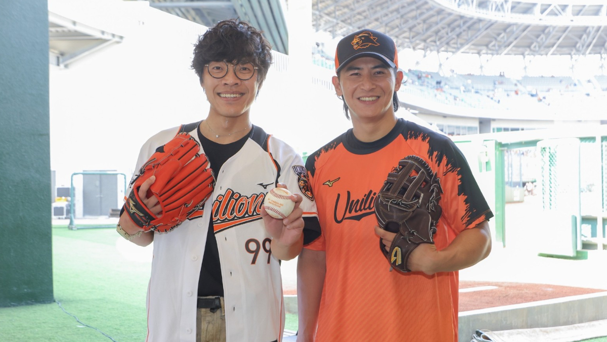 為亞太球場開出第一球！盧廣仲讚「統一...