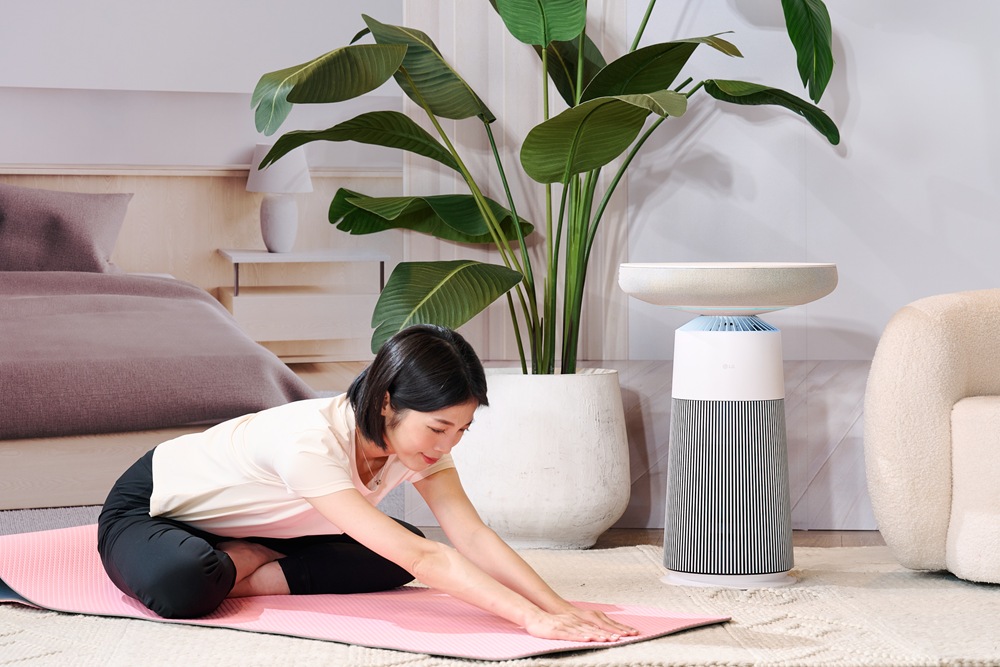 LG PuriCare AeroSpeaker 空氣清淨機登場 整合空氣清淨、音響與燈光設計