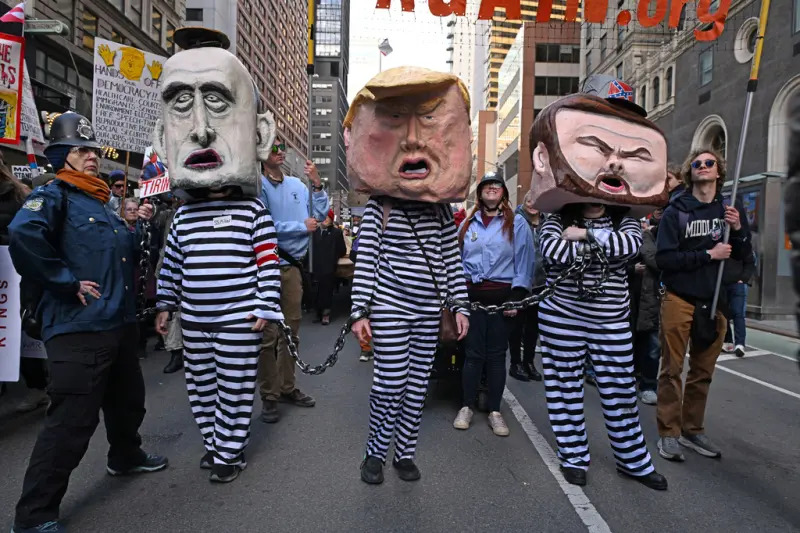 估900萬人上街反川普「無王」美國多...