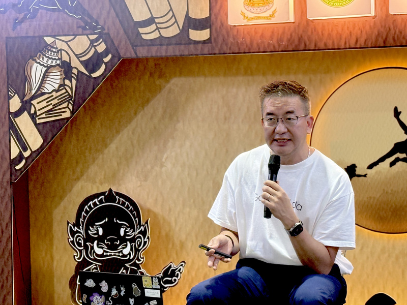 GagaOOLala創辦人林志杰曼谷書展論壇談AI應用 (圖)