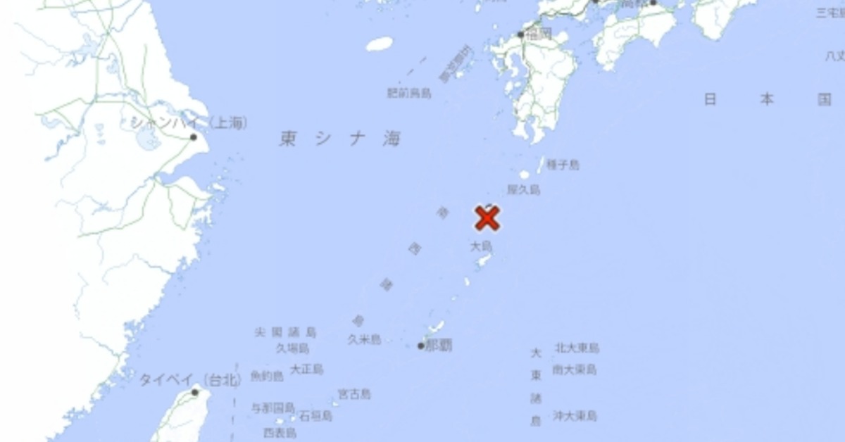 快訊／日本地震！託加拉群島規模3.0...