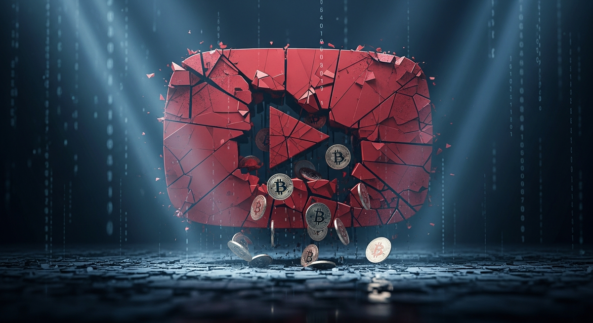 YouTube刪除Bitcoin.com頻道 加密內容創作者平台困境浮現