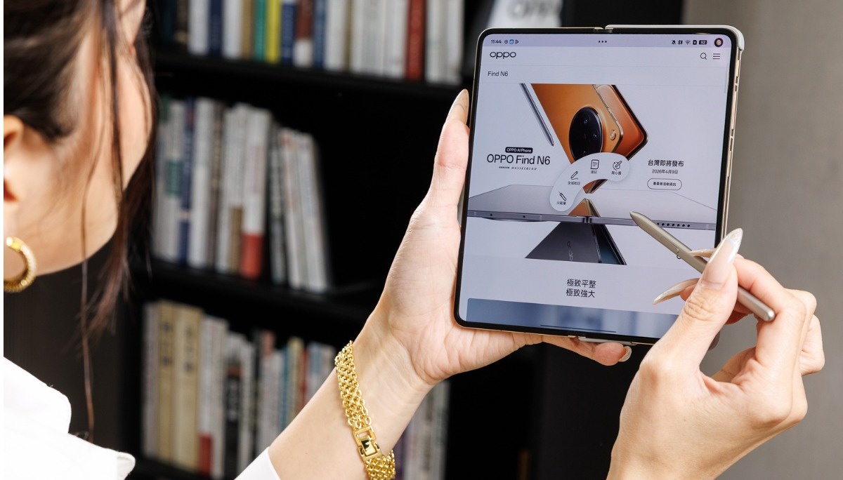 摺痕幾乎消失了！OPPO Find N6 台灣上市，2 億畫素哈蘇 + 6000mAh 摺疊旗艦只要 $68,990