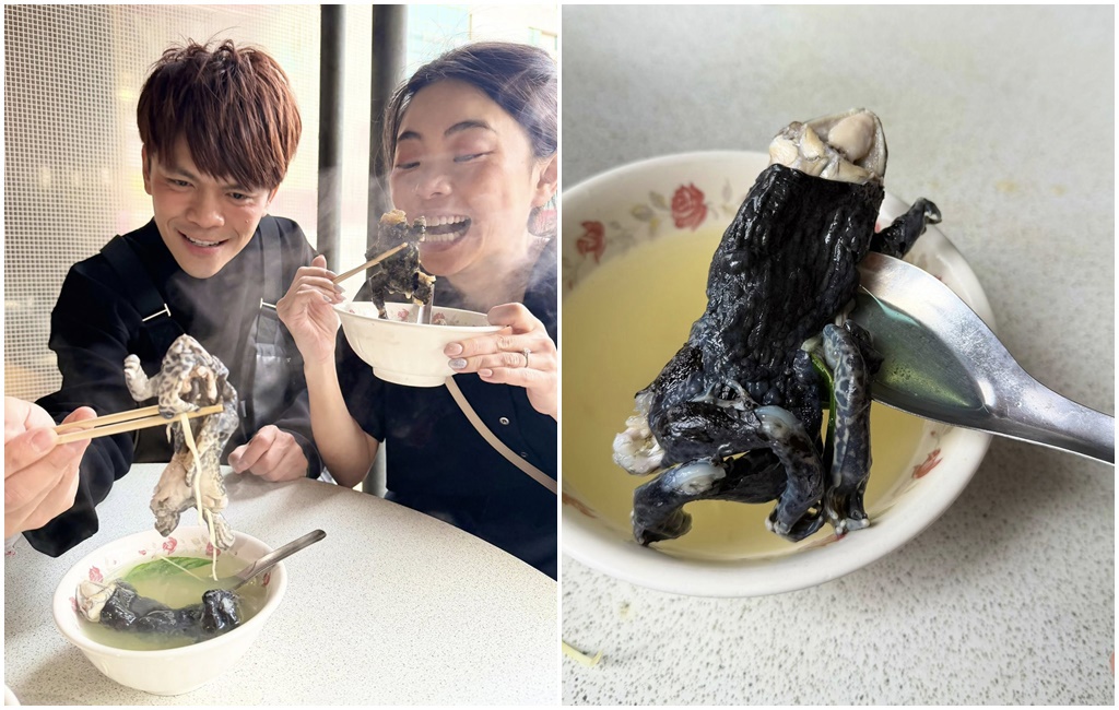 過年返北港大嗑「整隻青蛙湯」　蔡阿嘎激推：必吃名物料理