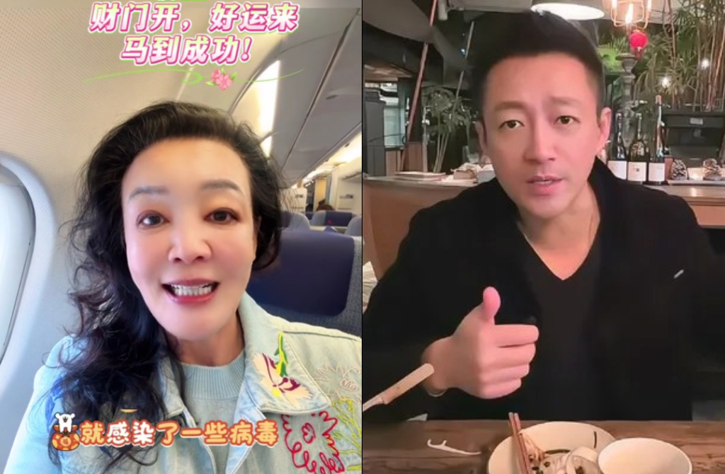 張蘭一大早搭機來台看孫！自爆晚了幾天「我感染一些病毒」