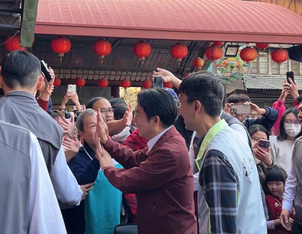 賴清德竹山發福袋喜遇同袍 再挺温世政、喊提高國防預算