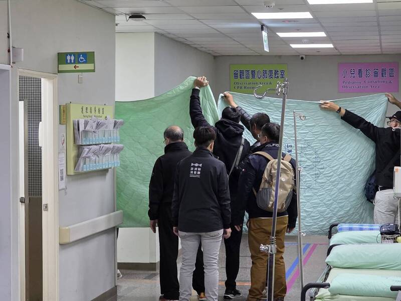 陳光復摔傷昏迷　後送高雄榮總 (圖)