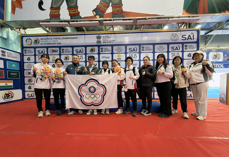 為亞運奪牌做抗壓準備　台灣射擊女團亞錦賽獲銀 (圖)
