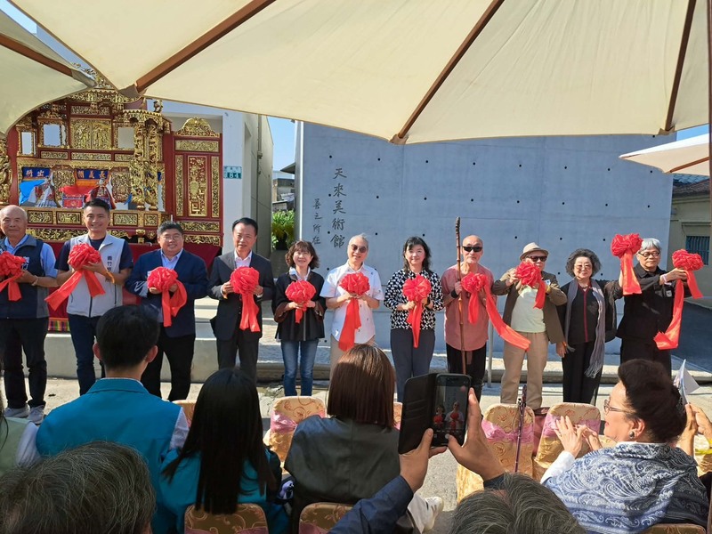 嘉義義竹鄉天來美術館開幕 (圖)