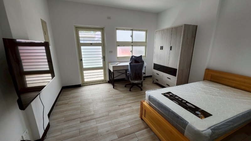 台東縣三間國小宿舍　打造簡約舒適臥室 (圖)