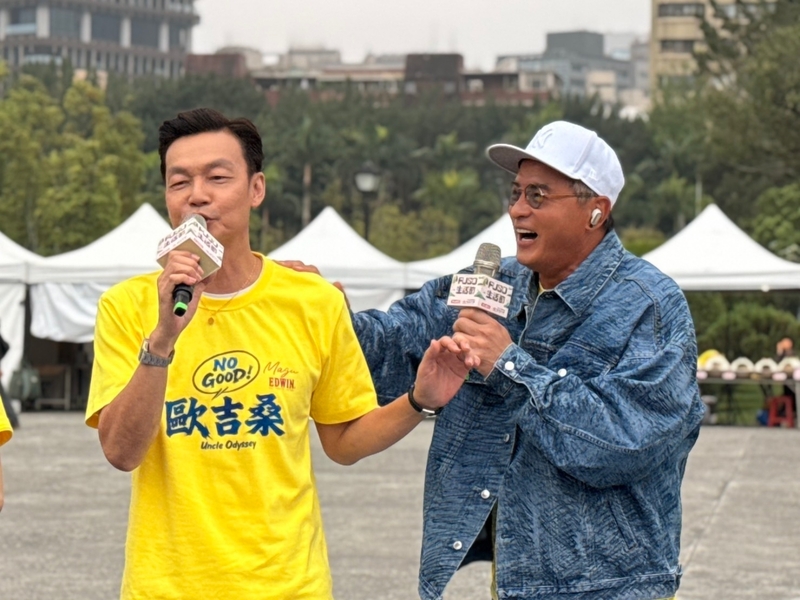 李國煌、李銘順宣傳新片「NO GOOD！歐吉桑」 (圖)