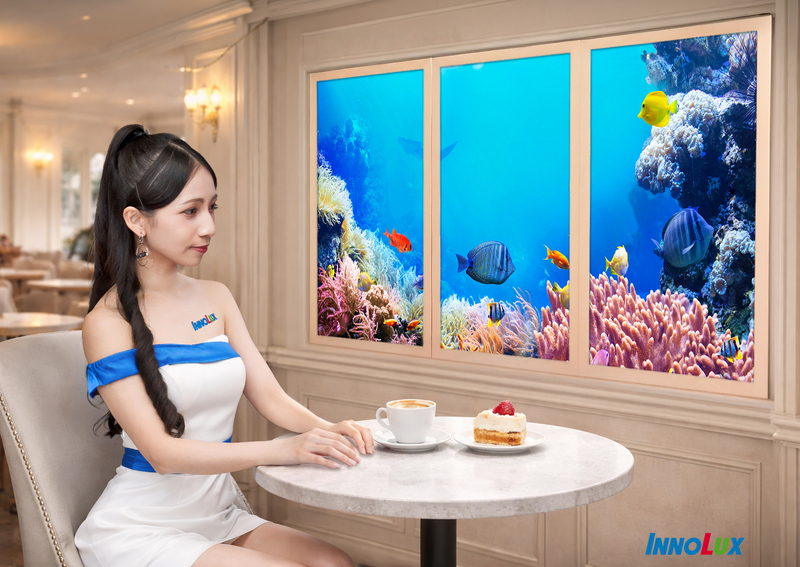 迎智慧顯示展 群創秀視界窗 (圖)