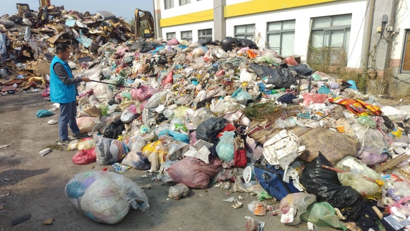 核安會檢查南投垃圾車 (圖)