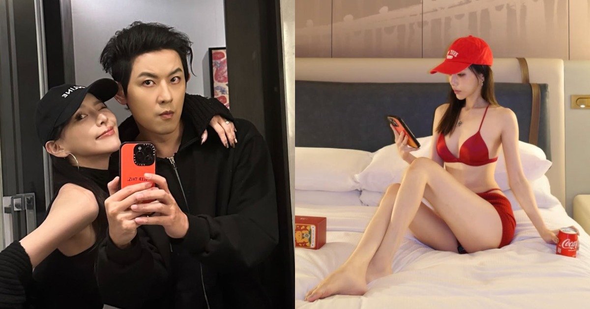 趁尪不在偷辣！敖犬空姐妻連發「比基尼辣照」釣出本尊親回