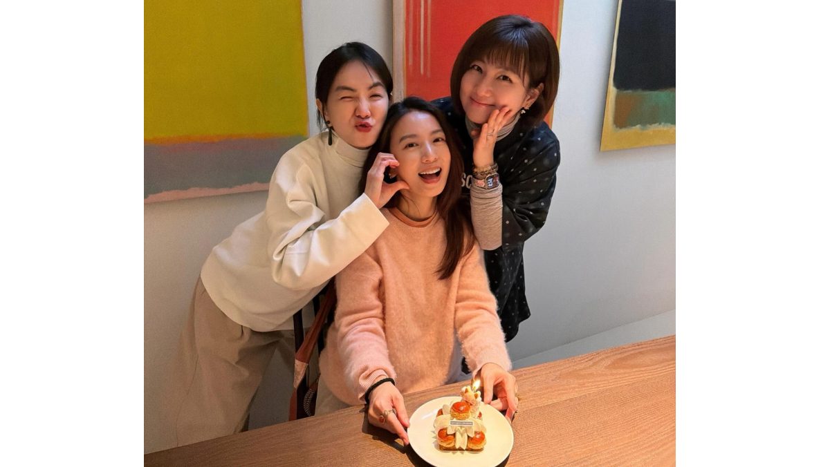 田馥甄43歲生日曬S.H.E合體　許願「享受孕程」孵六專